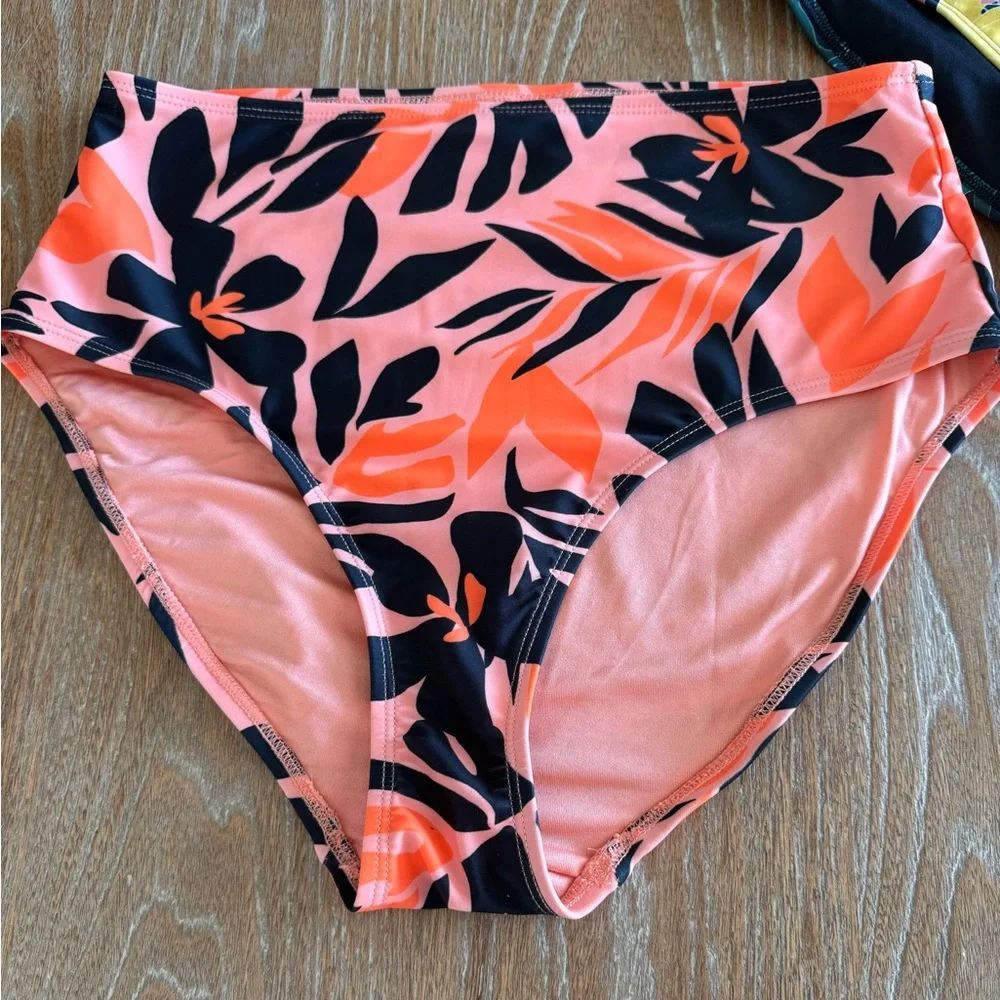 OLD NAVY Bikini Bottom Bundle High Waisted Women’s Size‎ M